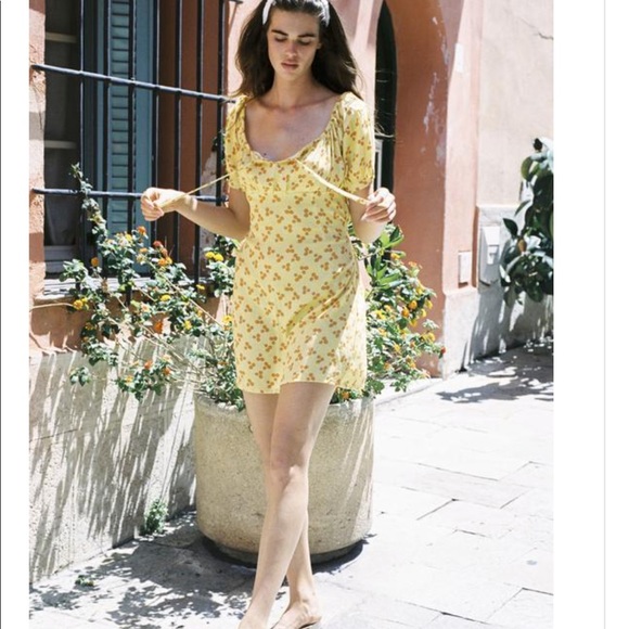 With Jean Loretta Dress In Less Orange 